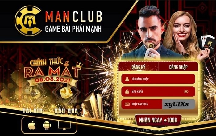 Manclub từ lâu đã là cổng game lớn, có danh tiếng trên thị trường cá cược trực tuyến Việt Nam