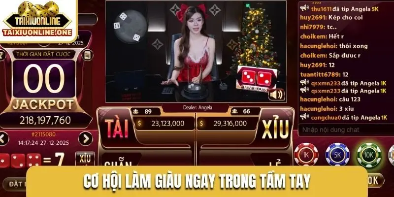 Cơ hội làm giàu ngay trong tầm tay